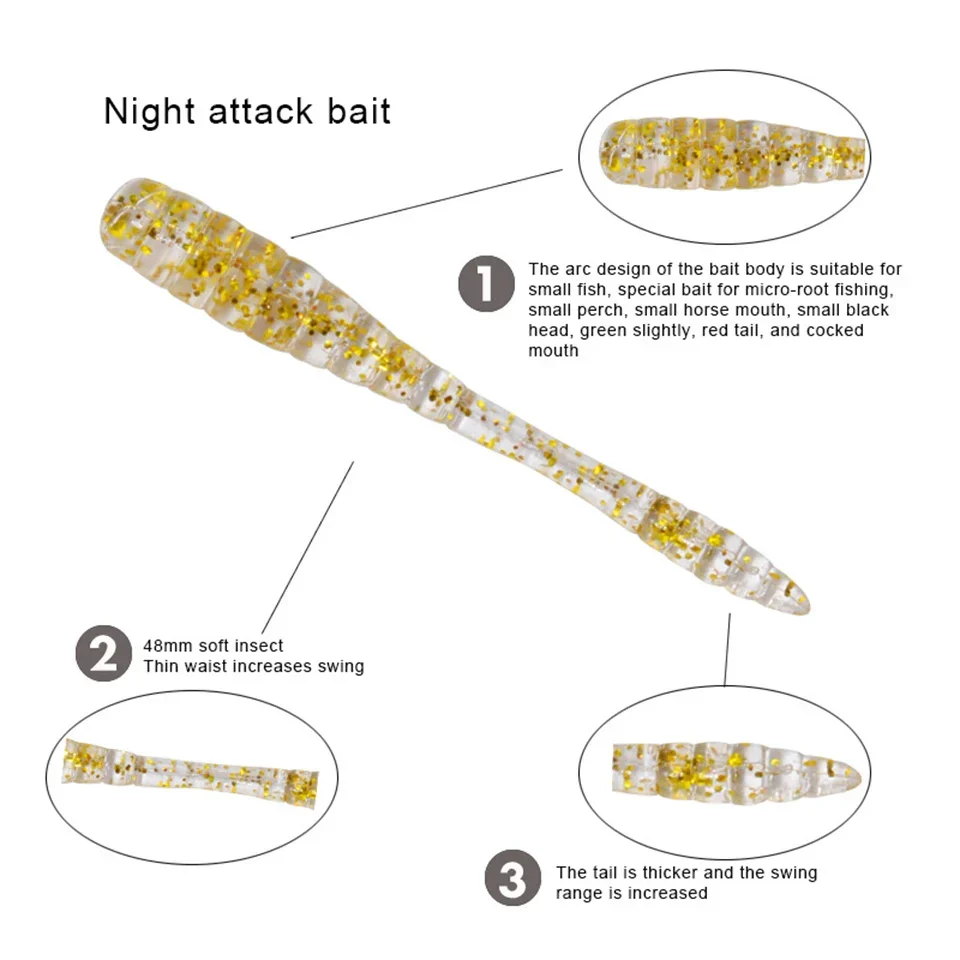 Cebo de ataque nocturno un señuelo versátil y efectivo para diversas condiciones de pesca