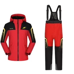 Traje de pesca impermeable – Chaqueta y pantalón con forro de lana