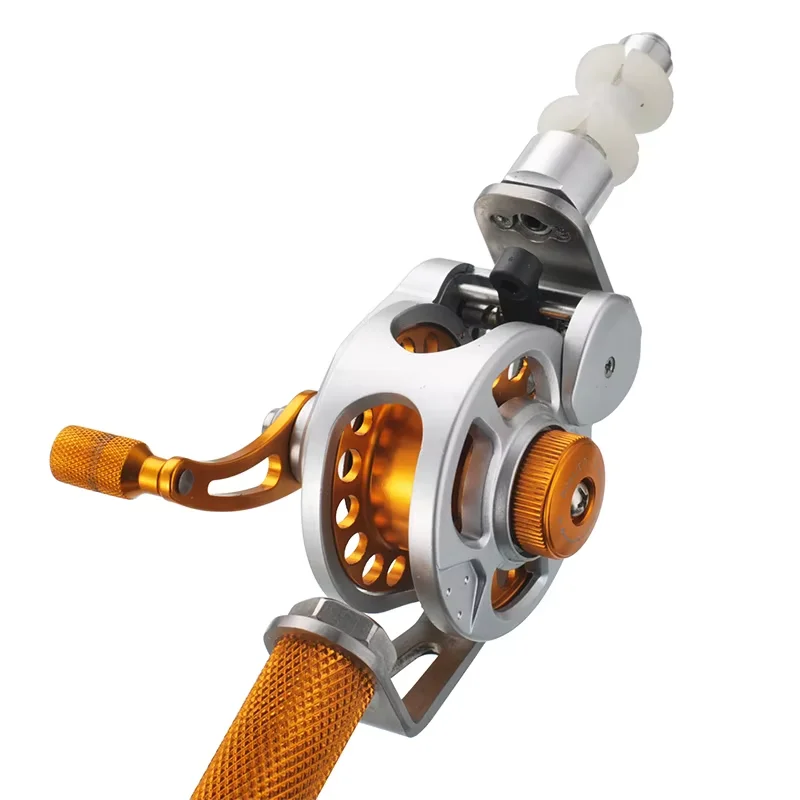 Lizard Prevención de corrosión y óxido Carrete y mango CNC totalmente metálico Relación de velocidad 4,0: 1, Carrete Bui García - imagen 4