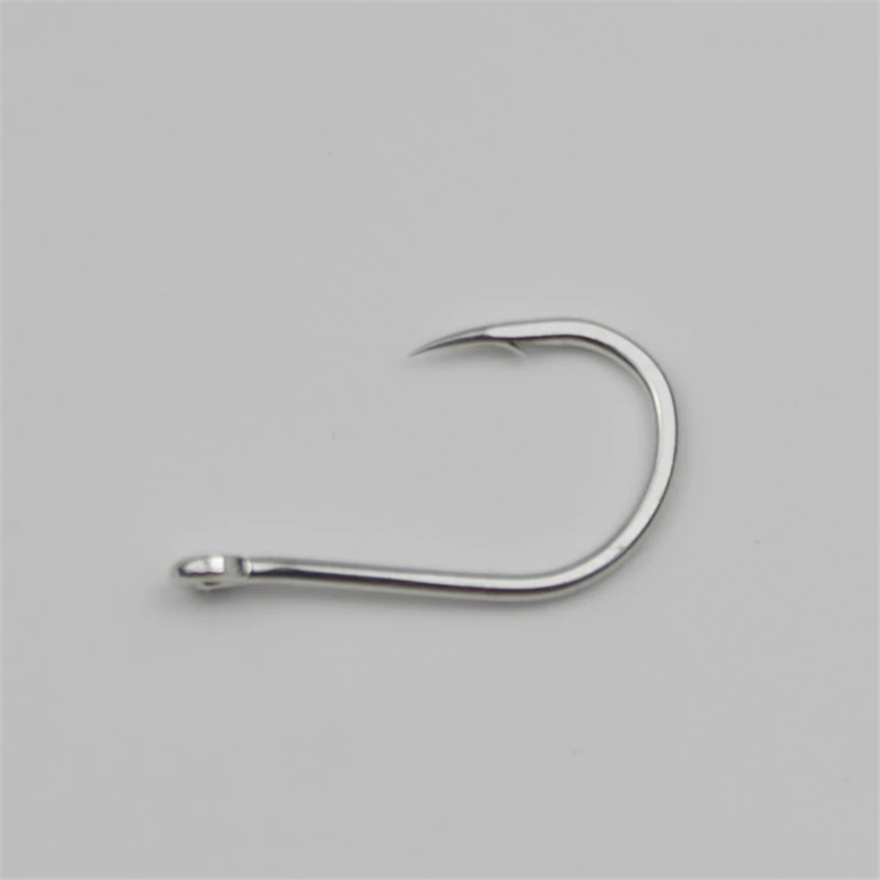 Anzuelos de Pesca brillantes de Ojos de estaño, 50 piezas, para agua salada, carpa de agua dulce, accesorios de Material de Pesca - imagen 4