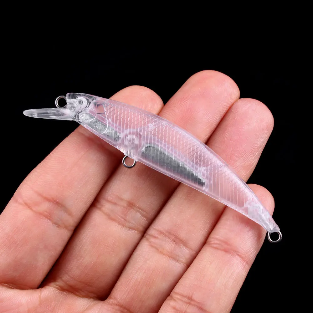 Señuelos minnow sin pintar nude – Hundimiento para lances largos
