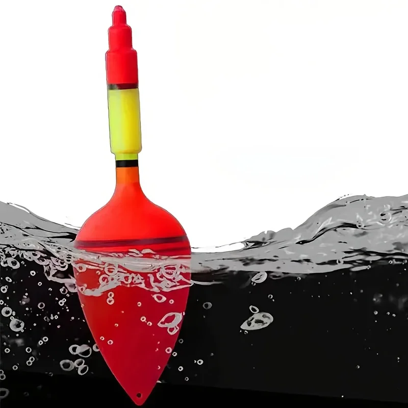 5 unids/set flotador de pesca de plástico anzuelos para morder peces señuelos bolas tapón boya aleteo para recordar Lightstick herramientas de aparejos de pesca