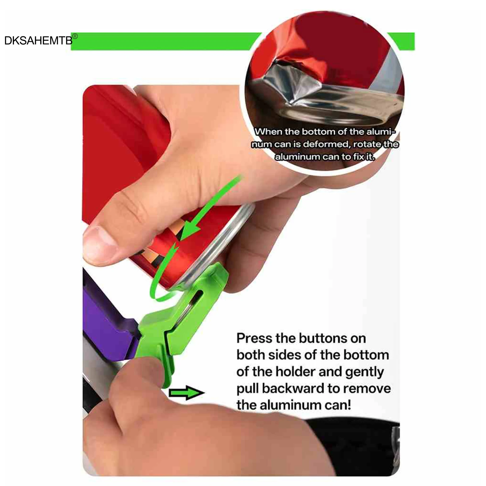 Soporte para botella de agua de bicicleta, soporte Universal de plástico para jaula de bebidas, accesorio ligero y duradero para bicicleta de carretera MTB - imagen 5