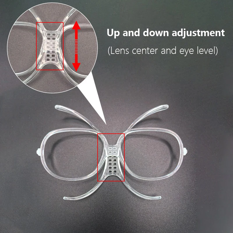 Gafas de esquí adaptador para miopía TR90 Marco ajustable - imagen 2