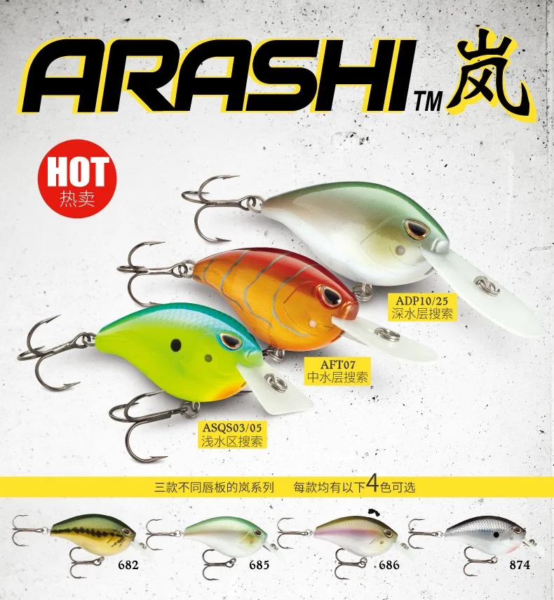 RAPALA cebo duro Shizun Lan serie/ASQS Rock Little Fat importado Luya pesca al aire libre - imagen 3