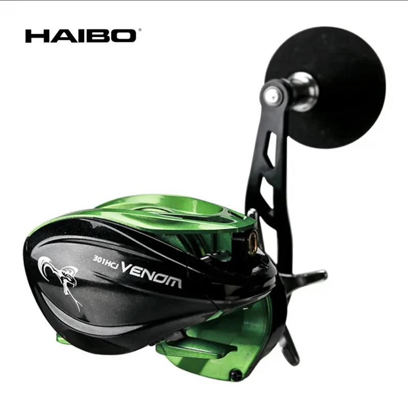 Haibo VENOM Carrete de fundición – Arrastre 12KG para aguas profundas - imagen 5