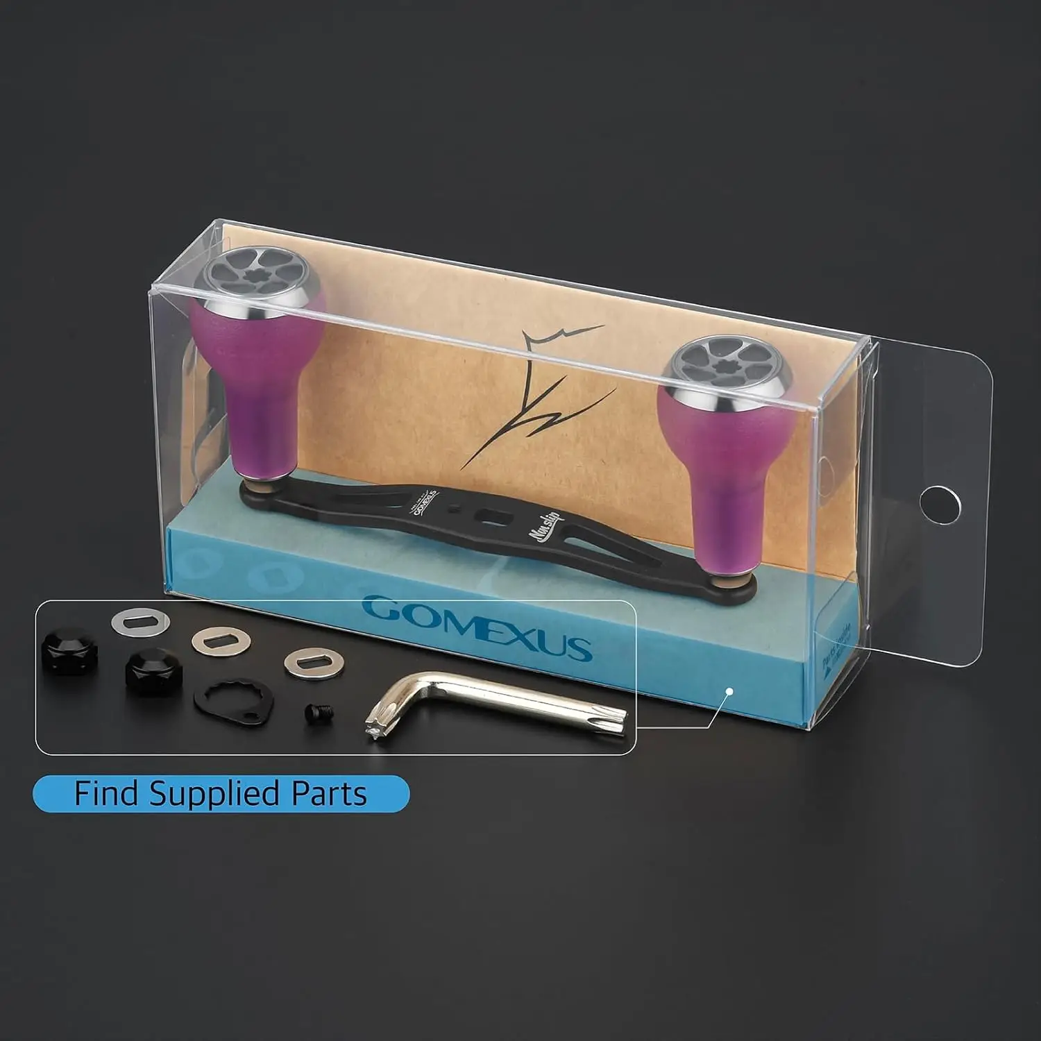 GOMEXUS Mango de alimentación para Shimano, Daiwa, Abu Garcia - imagen 4