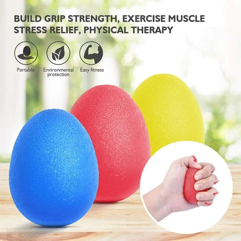 Pelota Antiestrés Silicona Flexible para Entrenamiento de Agarre - imagen 2