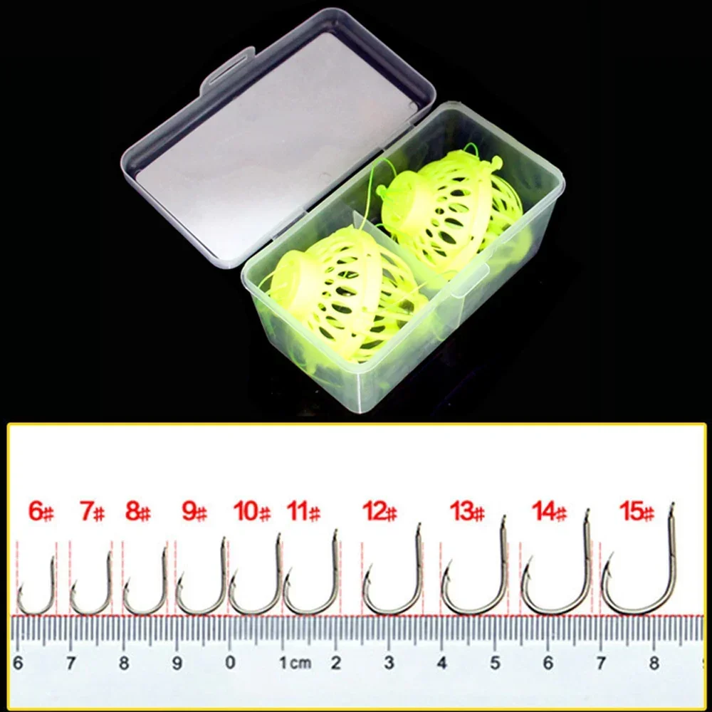 Jaula de cebo para carpa – Acero alto carbono con soporte - imagen 5