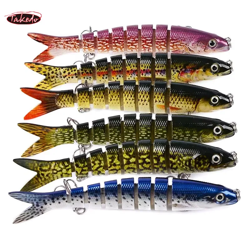 TAKEDO HS014 135mm 19g Venta caliente cebos biónicos clásicos para peces monocromáticos y multisección - imagen 2