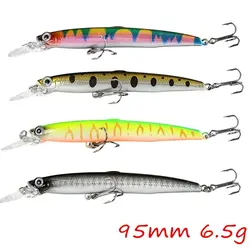 Suspending Minnow Wobbler – Señuelo de fundición larga para lubina