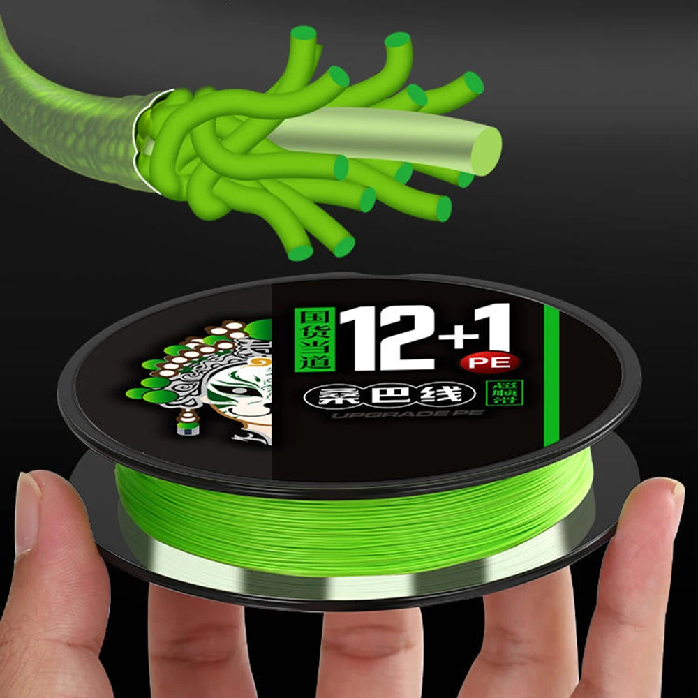 ThornsLine 100M 150M línea trenzada 12 hebras línea de pesca de PE línea de pesca Raid hilo de pesca multifilamento herramienta de sedal de pesca de carpa - imagen 3