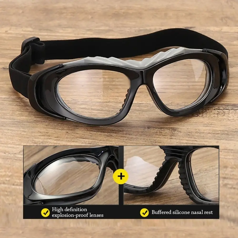Gafas deportivas resistentes al impacto, lentes profesionales de protección ocular, Marco óptico, gafas de seguridad ajustables para ciclismo y baloncesto - imagen 2