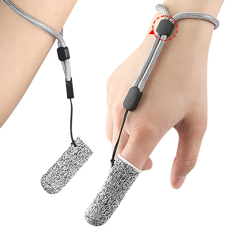 Guante de un solo dedo, antideslizante, sin arañazos, guantes de pesca antimordida, Protector de dedos de pesca - imagen 3