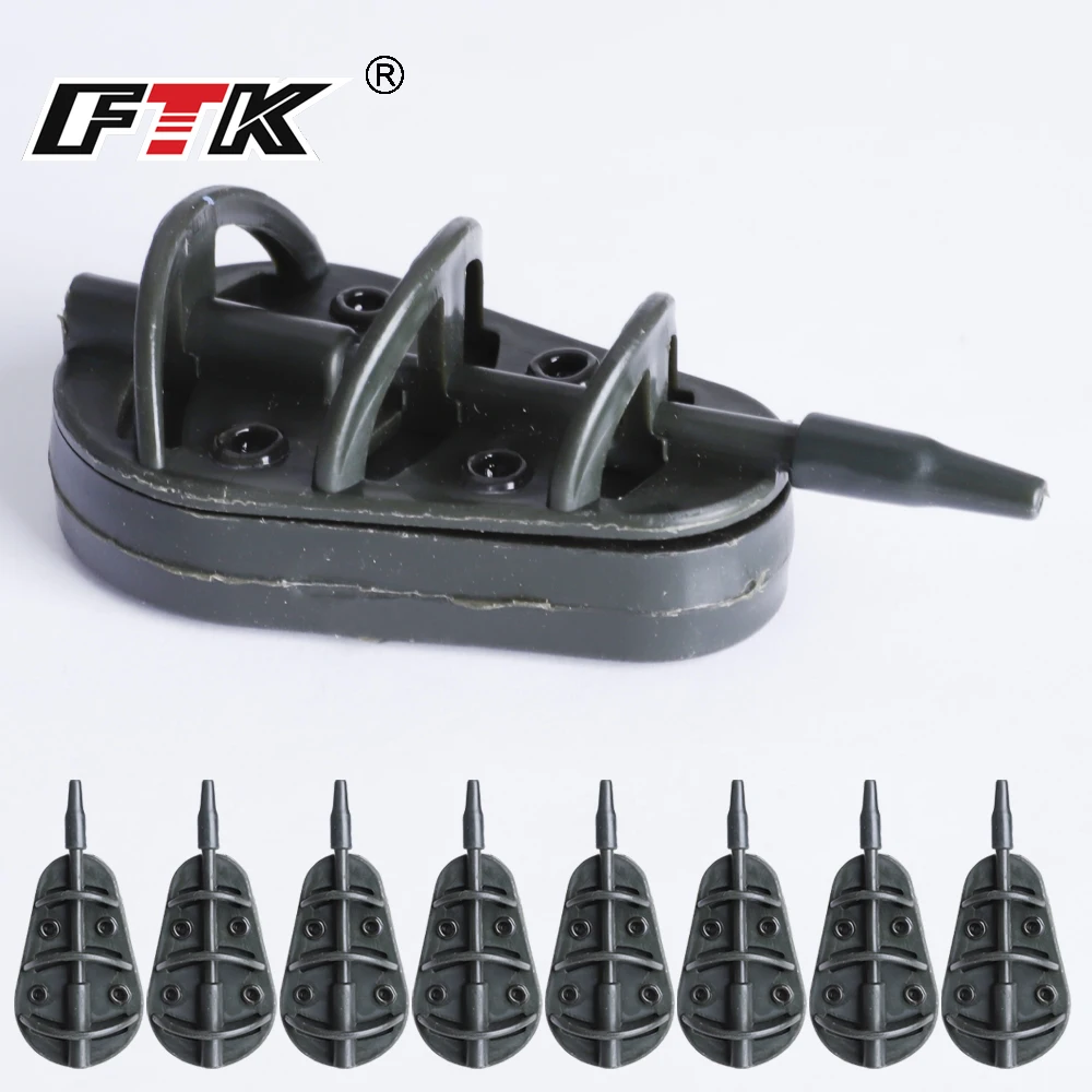 FTK Anzuelos Hair Rig Feeder para Carpa – Montaje Europeo