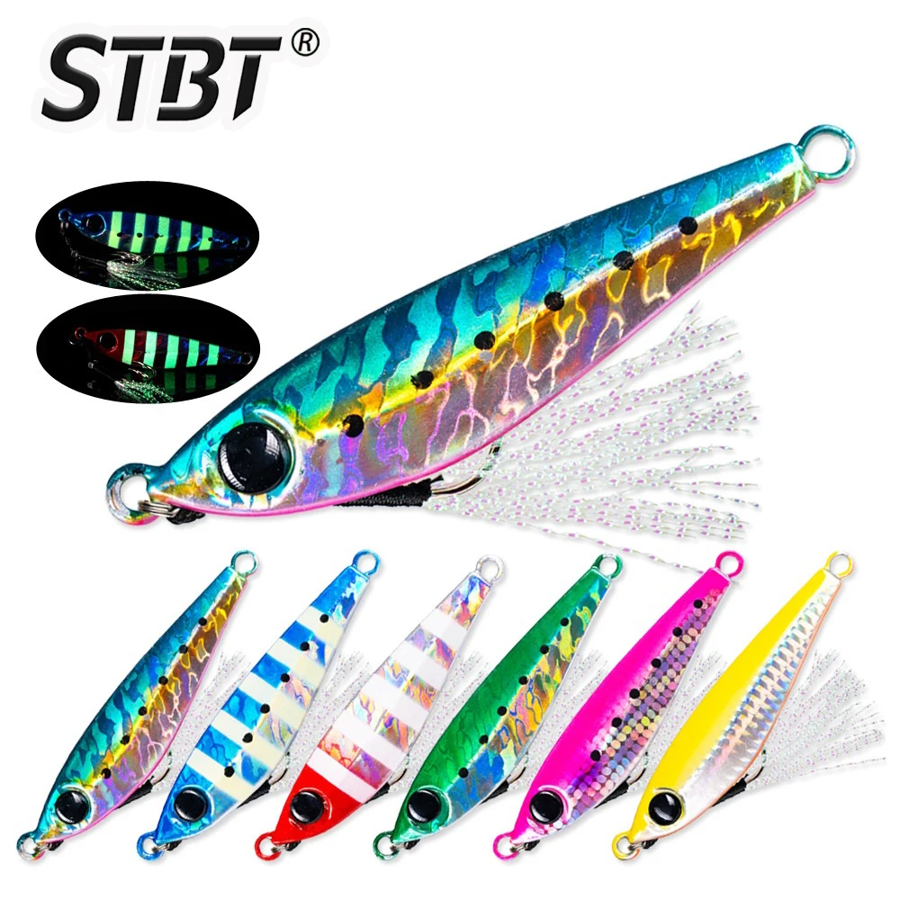 Señuelo de pesca con plantilla de Metal, pesas de 10g-80g, cebo duro para pesca de lubina, aparejos de cebo para trucha, Jigging, plantillas de señuelos de agua salada, 2025