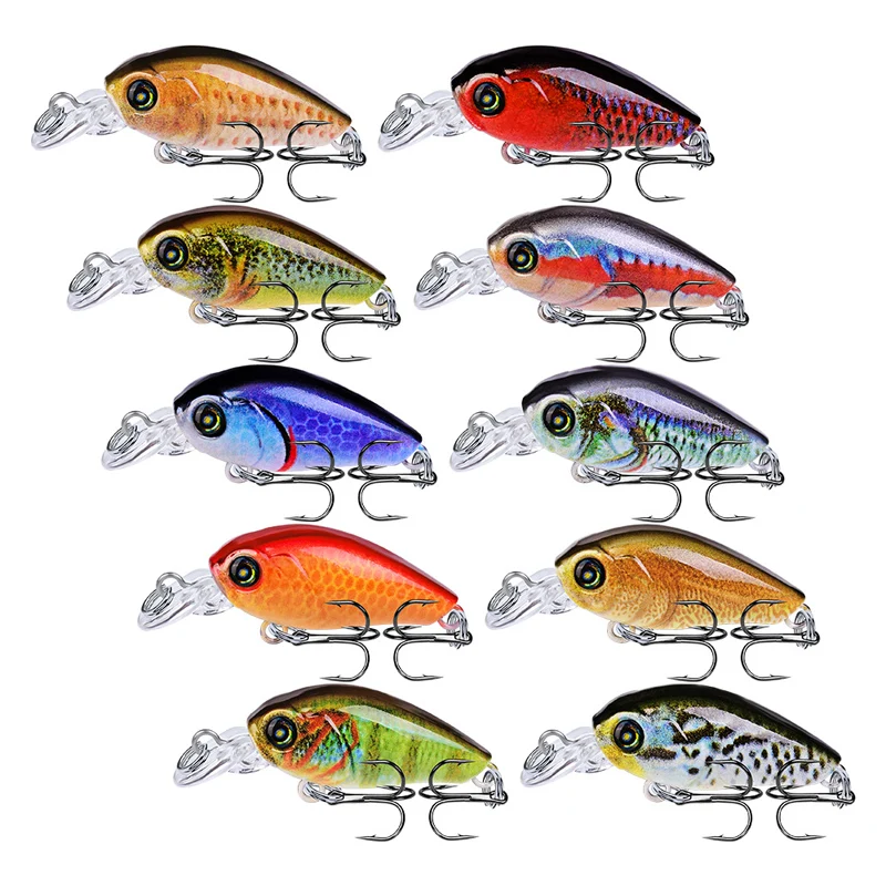 Micro señuelo Minnow flotante hundimiento 47mm para lubina y trucha - imagen 2