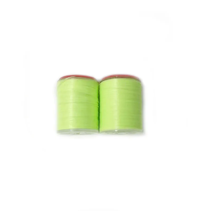 Hilo de atado de moscas 300D, hilo brillante de alta resistencia para Streamer Pike, Línea Verde luminosa, materiales de atado de moscas envueltas en el cuerpo, 90 yardas, 1 unidad - imagen 3