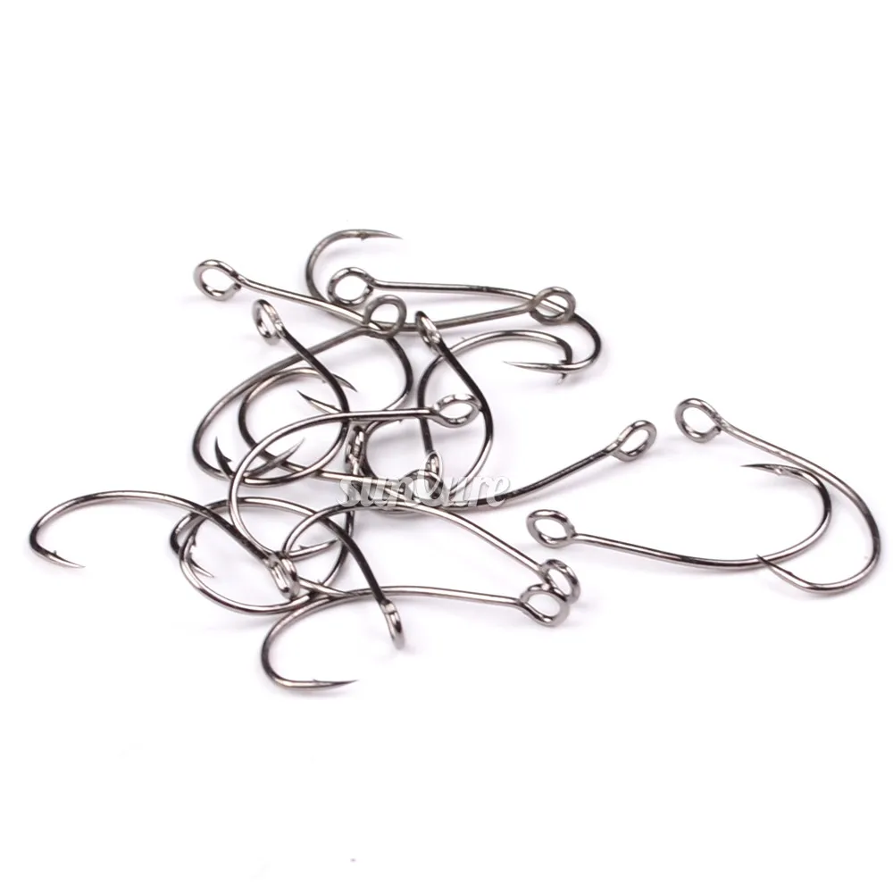 PROBEROS 500 Uds anzuelo de pesca ultraafilado aleación de tungsteno con púas para Jigging de alta resistencia al por mayor - imagen 3