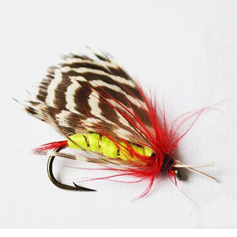 32 unids/caja cebo Artificial para insectos moscas Señuelos de Pesca con mosca cebo libélula Topwater moscas secas para trucha carpa juego de Señuelos de Pesca - imagen 3