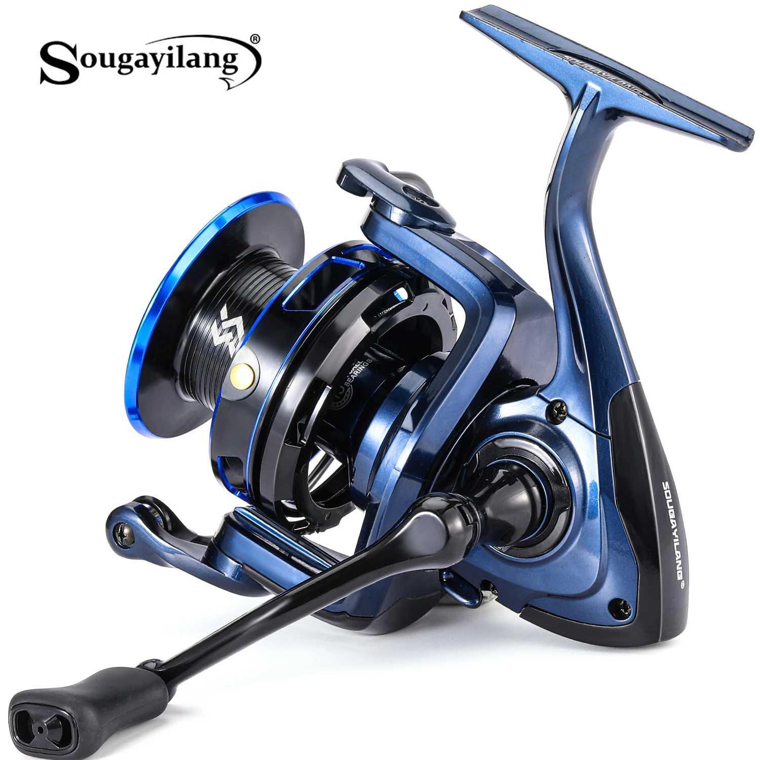 Sougayilang CCF7000 Carrete de pesca metal CNC para agua salada - imagen 2