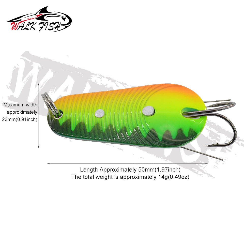 WALK FISH cuchara giratoria trucha 50mm – Señuelo spinner