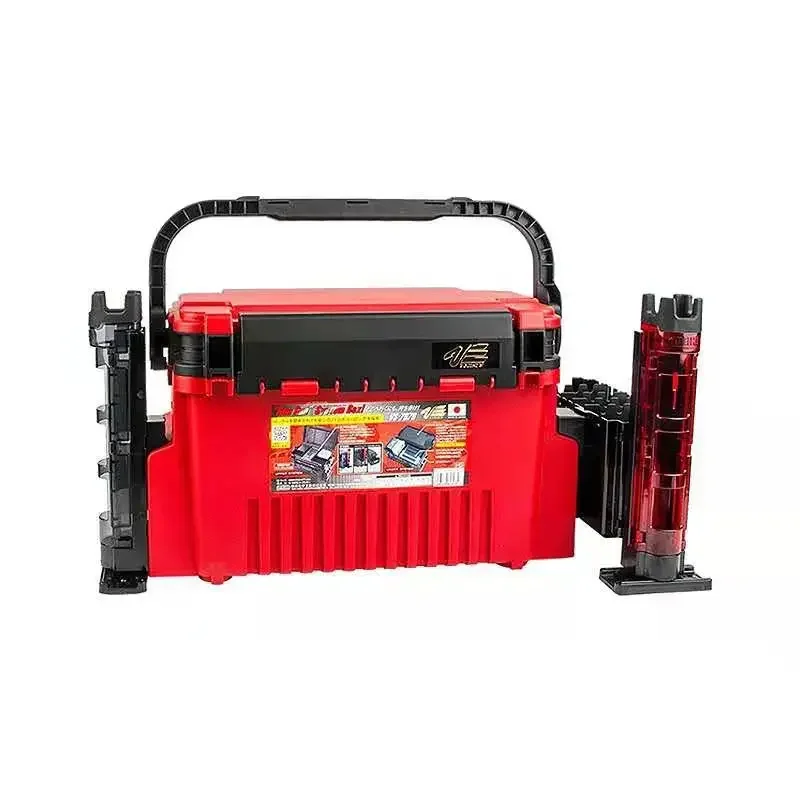 100% Original Japón Meiho BM-120 Luer Box Bm9000/7000/5000 caja de cebo caja de aparejos de pesca señuelo cebo caja de plástico - imagen 4