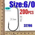 200pcs size 6Io