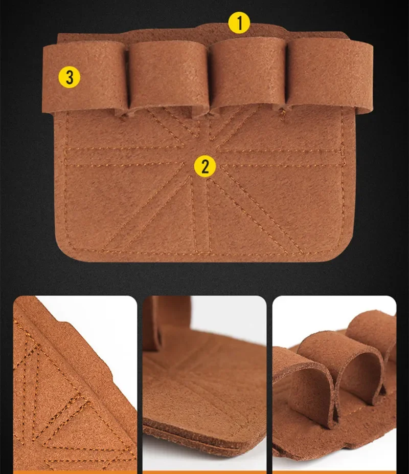 Guantes de entrenamiento para levantamiento de pesas, protección de palma de cuero para mujeres y hombres, empuñaduras deportivas para gimnasia, entrenamiento de levantamiento de pesas - imagen 5