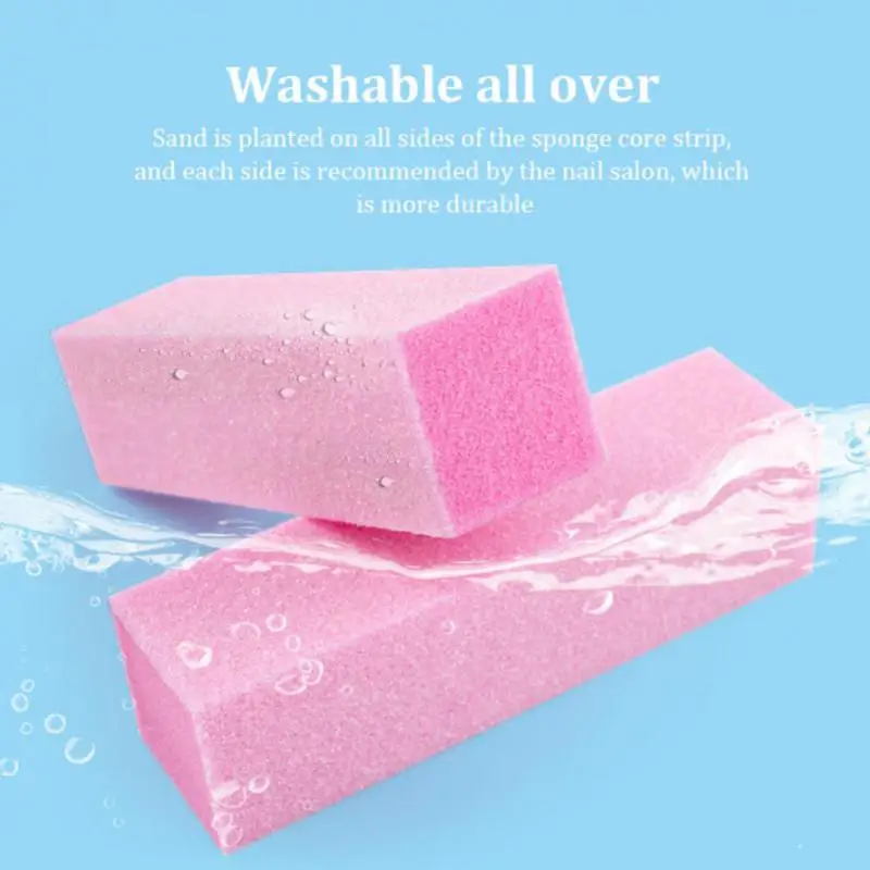 Limas para uñas, pulidor de esponja para manicura - imagen 2