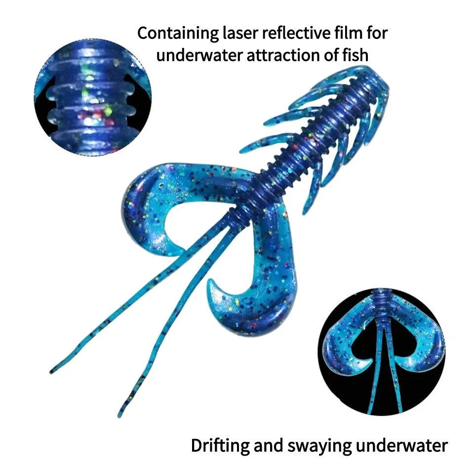 MUKUN-señuelo de pesca flotante, cebos artificiales flotantes de 10 piezas, 7cm, 1,8g, para agua dulce y salada - imagen 5