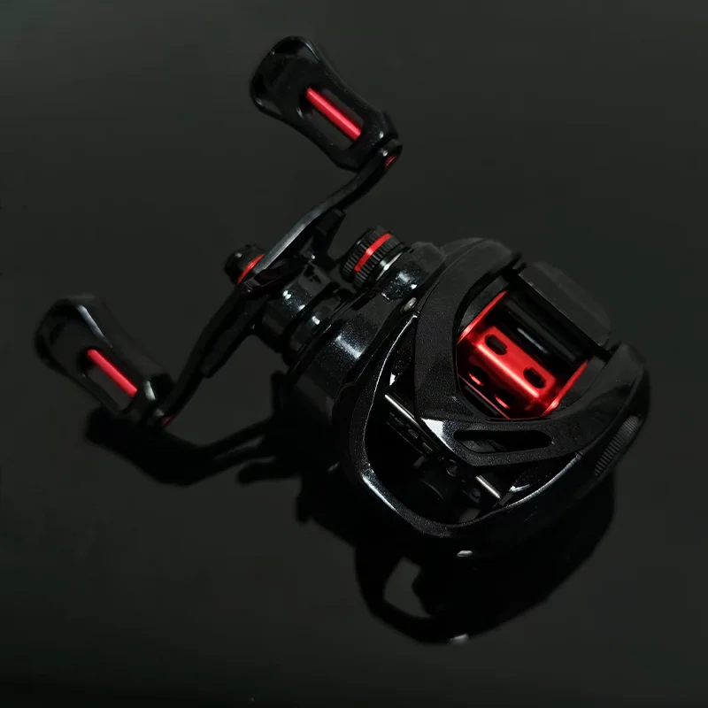 Carrete de Baitcasting J-BARZILLAI PL, carretes de pesca de agua dulce y salada, arrastre máximo de 8KG, carrete ligero para Surf, carretes Baitcaster - imagen 2