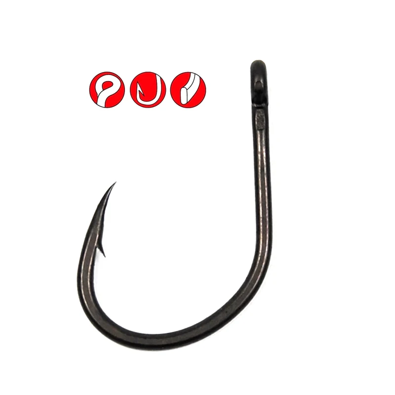 Un gancho de pesca de alta calidad diseñado para un rendimiento óptimo en varias condiciones de pesca
