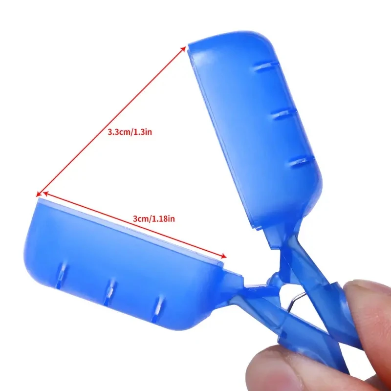 Funda protectora de gancho de pesca de 9 piezas, cubierta de gancho de PVC para camarones - imagen 3