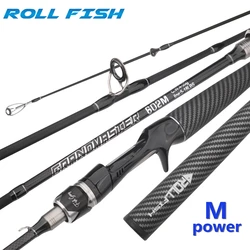 Caña de spinning ROLLFISH – Fibra de carbono para lubina en agua dulce