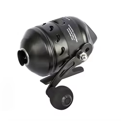 Carrete Spincast JG25 metálico para pesca con línea de nailon