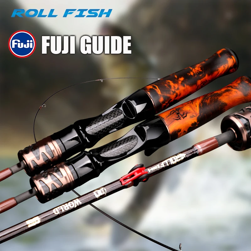 Caña de trucha UL Rollfish – Carbono de acción rápida