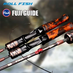 Caña de trucha UL Rollfish – Carbono de acción rápida