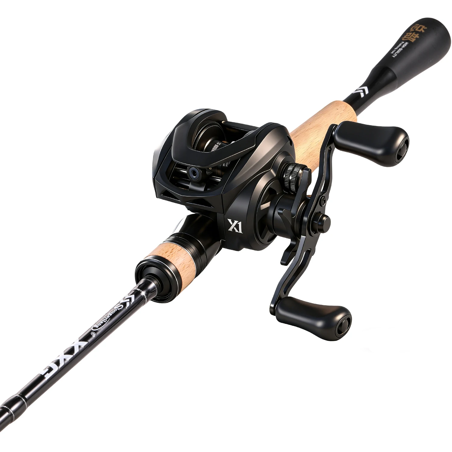 Combo Caña y Carrete de pesca Sougayilang MH 1,8 m con freno magnético - imagen 4