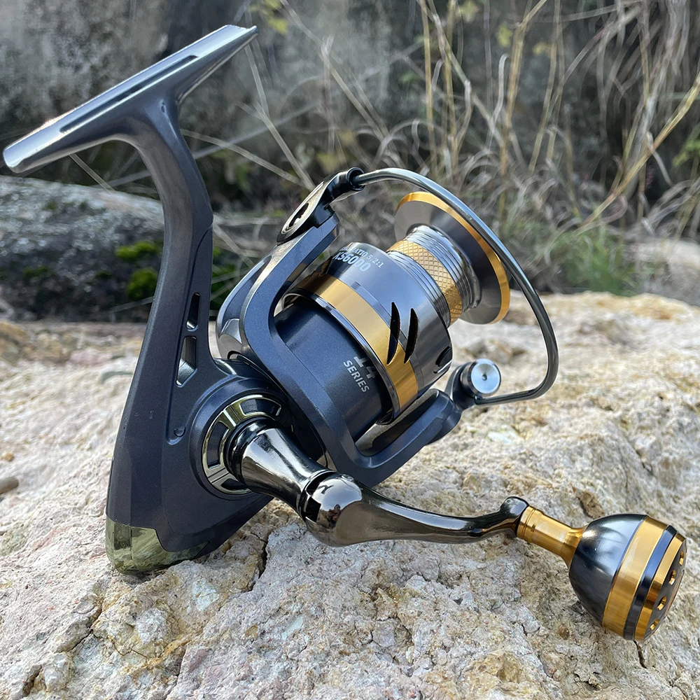 Accesorios interiores de Metal de la serie KS2000-7000, salida de boca oblicua, engranaje de carrete de línea 5,2: 1, pesca en el mar, lanzamiento de señuelos al aire libre - imagen 2