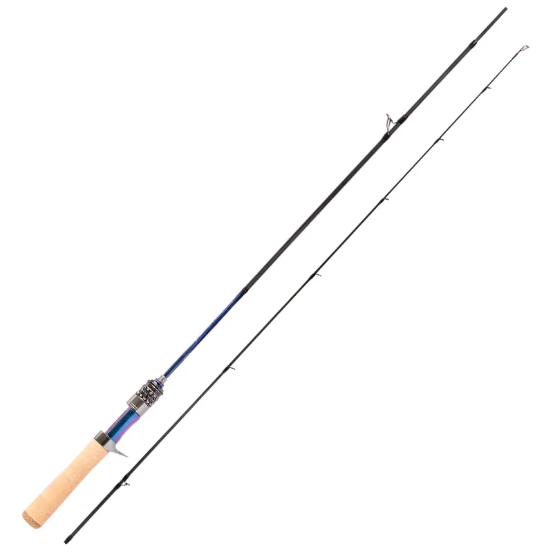 Lurestar-caña de pescar ultraligera de acción Extra rápida, aparejos de pesca de fibra de carbono BFS, área de trucha UL, 1,43-1,8 m - imagen 5