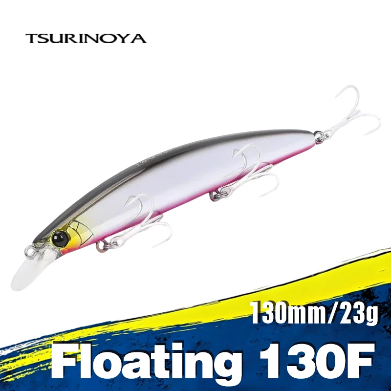 Señuelo Tsurinoya Twinkle DW111 – Minnow flotante mar 130mm 23g para lubina - imagen 2