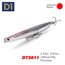 Señuelo Popper WTD D1 – Flotante superficie para lubina