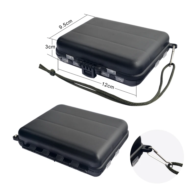 Juego de accesorios de pesca, 177 Uds., gancho de manivela, plomo, giratorios, conector a presión, cuentas luminosas, herramienta de pesca en el mar con caja de aparejos - imagen 4