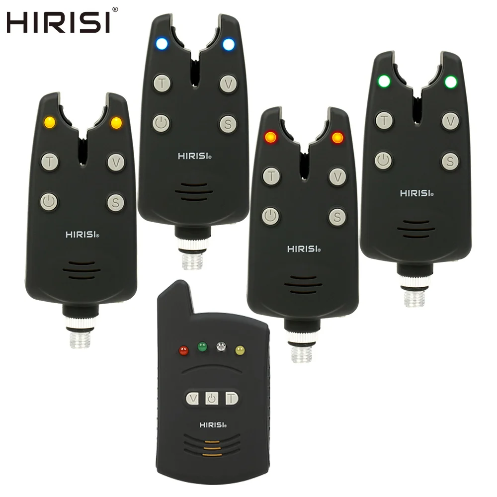 Hirisi B1236 Alarma inalámbrica para pesca de carpa con alerta rápida