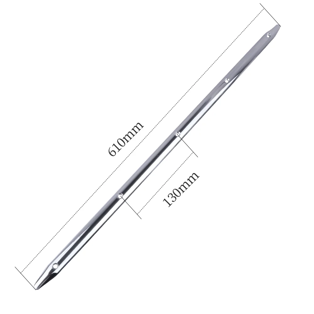 Barra Anticolisión de Acero Inox – Protección para Pesca en Barcos - imagen 5