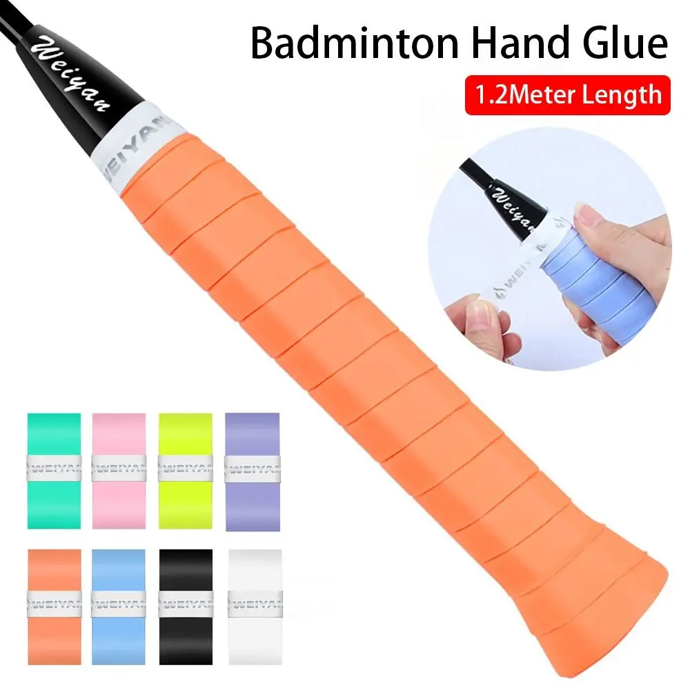 Cinta de agarre antideslizante para el sudor, banda de sudor para bádminton, accesorios para raqueta de tenis y Squash, novedad