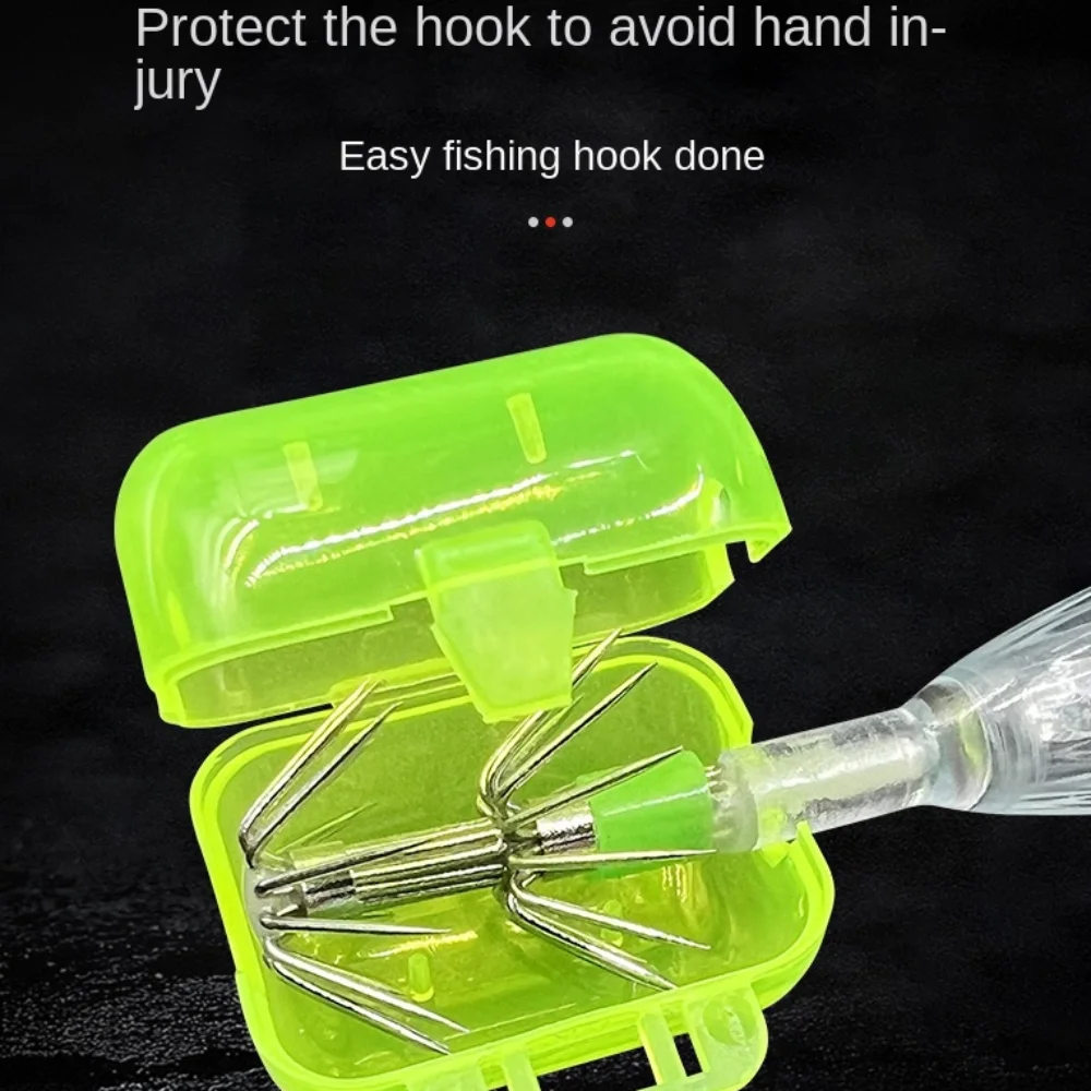 Proteja sus manos con este gancho de pesca fácil de usar