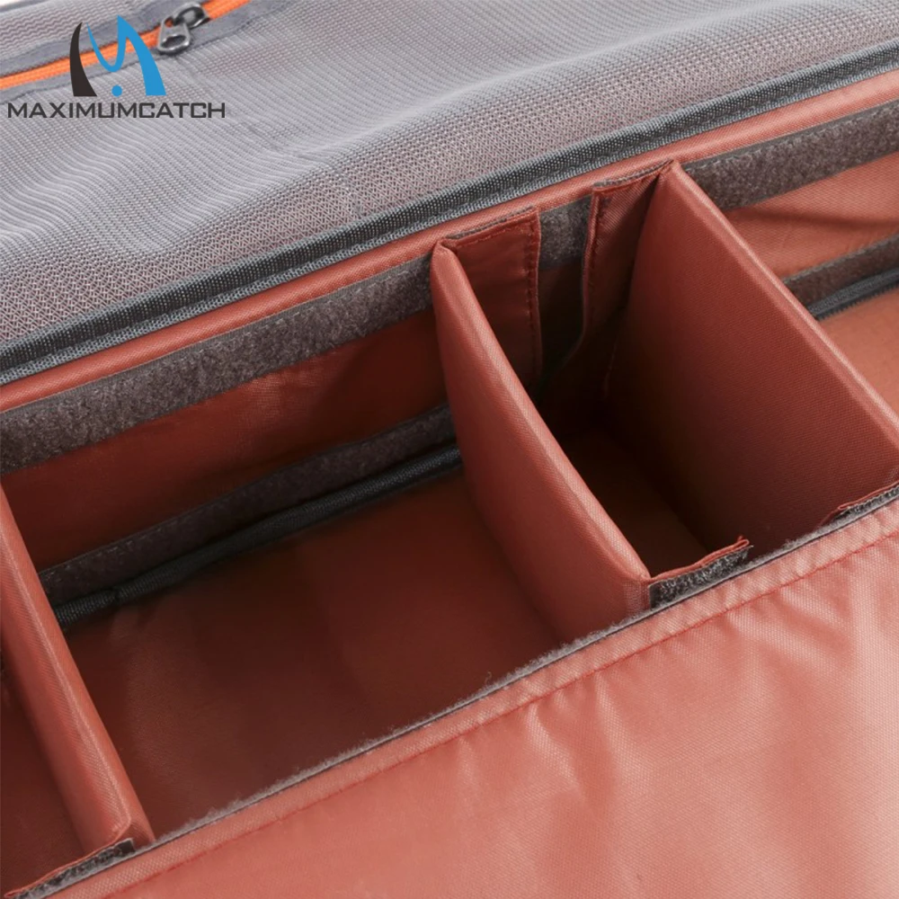 Maximumcatch estuche de viaje para pesca, bolsa impermeable ajustable para pesca con mosca, eslinga, paquete de pesca 80x25x14cm - imagen 2