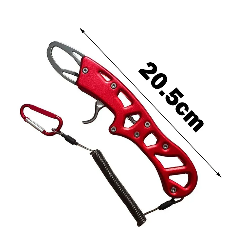 OUTKIT-Juego de aparejos de pesca, controlador de pescado con agarre de labio de pescado de aleación de aluminio con alicates multifunción, equipo para herramientas de pesca - imagen 2